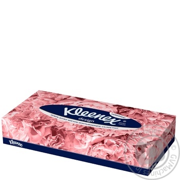 Серветки Kleenex Design Boxes в коробці - купити, ціни на NOVUS - фото 1