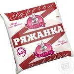 Zarechye fermented baked milk 4% 450ml