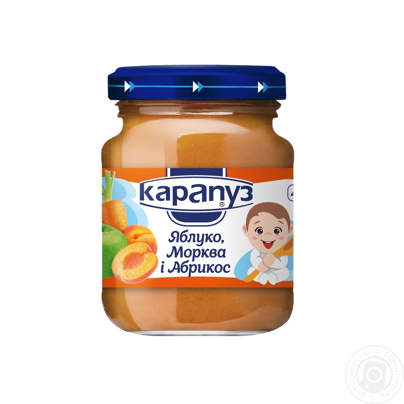

Пюре Карапуз Яблоко-морковь и абрикос 125г