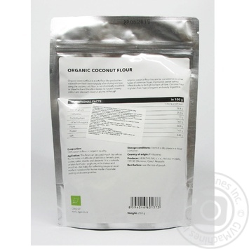 Борошно Health Link Organic Coconut Flour Powder 250г х6 купить, цены на МегаМаркет - фото 2