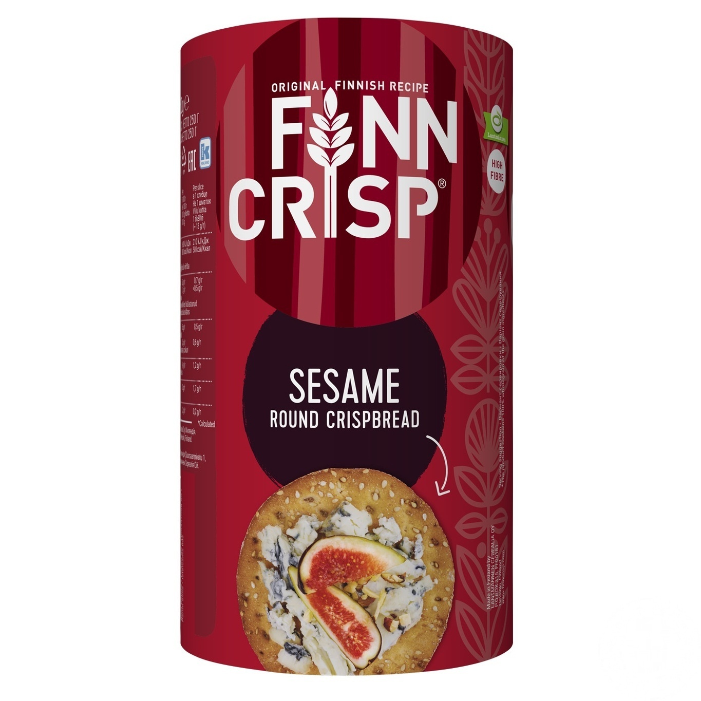 

Хлебцы Finn Crisp пшеничные с кунжутом 250г