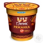 Fermented baked milk Glechyk 320g