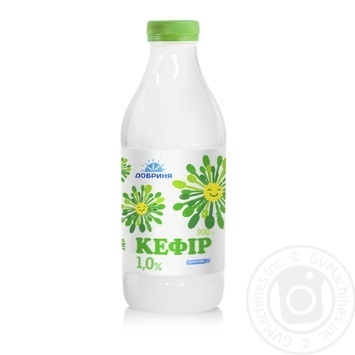 Кефір Добриня 1% 900г купити, ціни на МегаМаркет - фото 1
