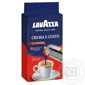 Кофе Lavazza Crema e Gusto молотый 250г купить, цены на МегаМаркет - фото 2