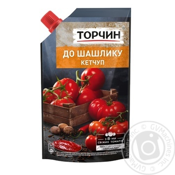Кетчуп Торчин до шашлику  270г купити, ціни на МегаМаркет - фото 1