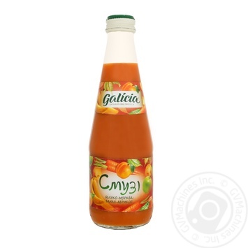 Galicia Smoothie apple-carrot-apricot-banana juice 300ml - buy, prices for MegaMarket - photo 2