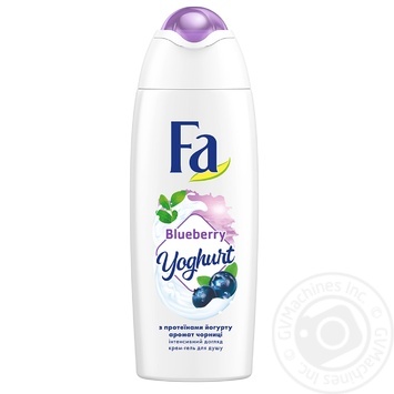 Gel Fa with blueberries for shower 250ml - buy, prices for MegaMarket - photo 1