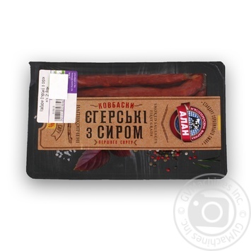 Sausage Alan Chasseur with cheese semi-smoked - buy, prices for MegaMarket - photo 1
