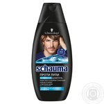 Шампунь Schwarzkopf Schauma Intensive For men против перхоти с пиритионом цинка без силикона 400мл