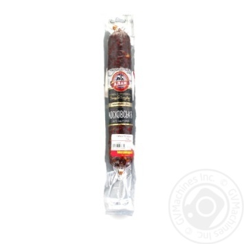 Sausage Alan Moskovskaya raw smoked vacuum packing - buy, prices for MegaMarket - photo 1
