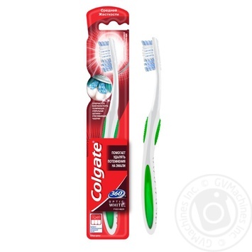 Colgate 360 Optic White Toothbrush - buy, prices for MegaMarket - photo 3