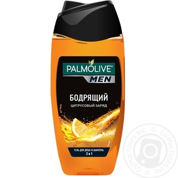 Гель для душа Palmolive Men Цитрусовый заряд 250мл купить, цены на МегаМаркет - фото 1