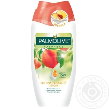 Гель для душа Palmolive Натурель Мягкий и сладкий персик 250мл купить, цены на МегаМаркет - фото 1