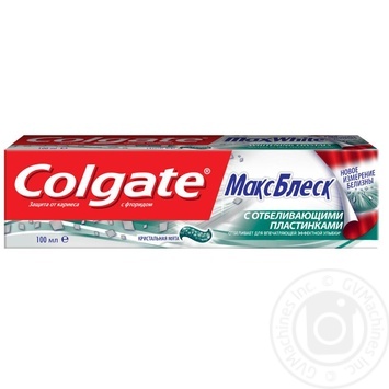 Colgate Max Shine Crystal Mint Toothpaste - buy, prices for MegaMarket - photo 2