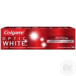 Зубна паста Colgate Оптик Уайт Іскриста м’ята 75мл