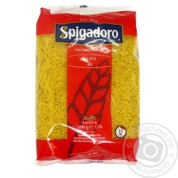 Макаронные изделия Spigadoro Filini 40 500г купить, цены на МегаМаркет - фото 4