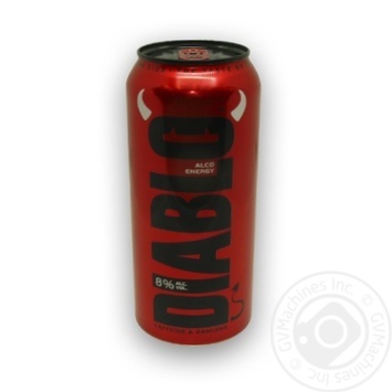 Diablo Alco Energy Beer can 8% 0.5l - buy, prices for MegaMarket - photo 2