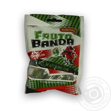 Zhuvilend Fruto banda watermelon chewing candy 85g - buy, prices for MegaMarket - photo 2