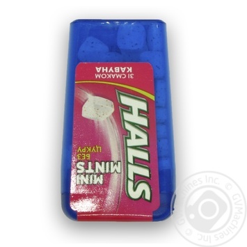 Цукерки Halls Mint mini зі смаком кавуна 12.5г купити, ціни на МегаМаркет - фото 2