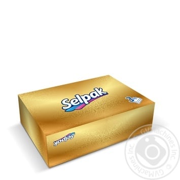 Napkins Selpak paper 70pcs in a box - buy, prices for MegaMarket - photo 1