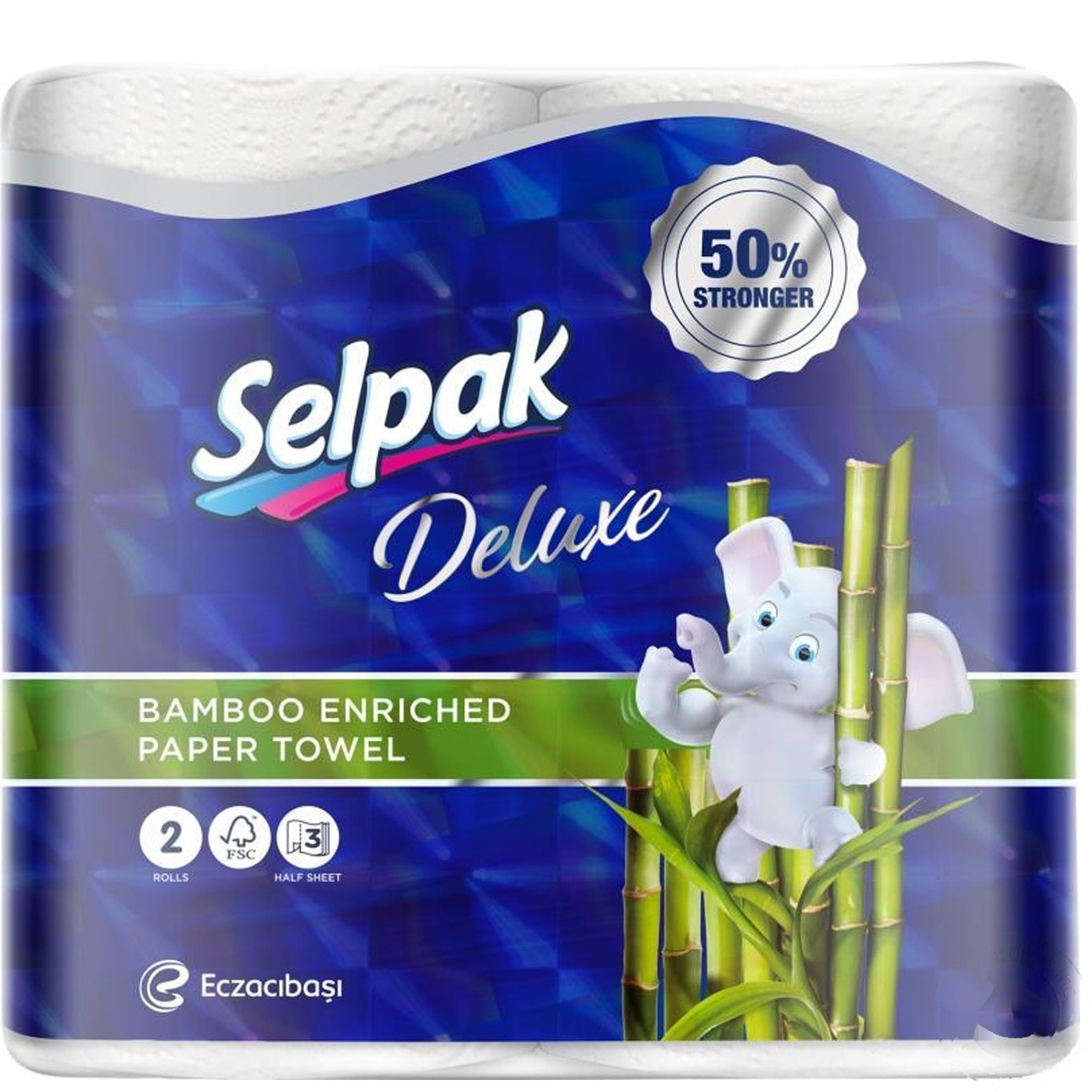 

Полотенца бумажные Selpak Deluxe кухонные 2шт