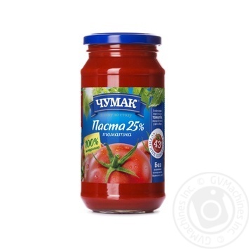 Паста томатная Чумак 25% 450г купить, цены на МегаМаркет - фото 1