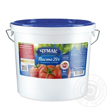 Chumak with salt tomato paste 25% 5000g - buy, prices for MegaMarket - photo 1