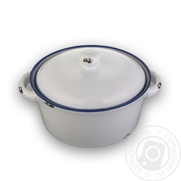 Каструлька з кришкою ANTOINETTE D13.4-16.5XH6.5CM кераміка купити, ціни на МегаМаркет - фото 2