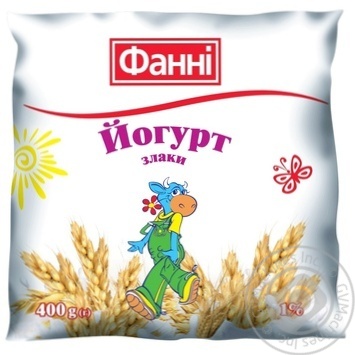 Йогурт Фанні Злаки питний 1% 400г купити, ціни на МегаМаркет - фото 1