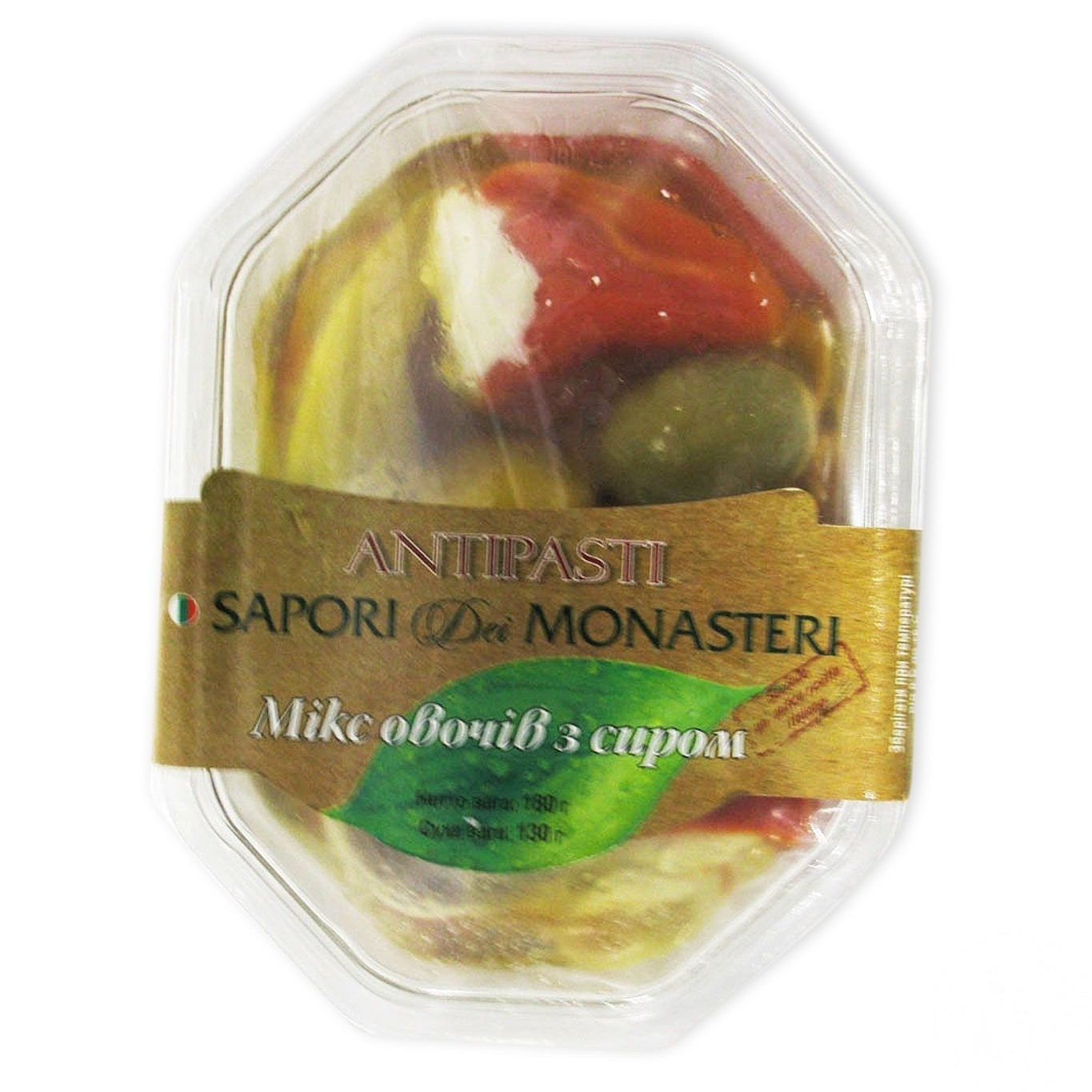 

Микс овощей Sapori Dei Monasteri фаршированных сыром 180г