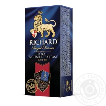 Чай черный Richard English Breakfast в пакетиках 25шт*2г купить, цены на МегаМаркет - фото 3