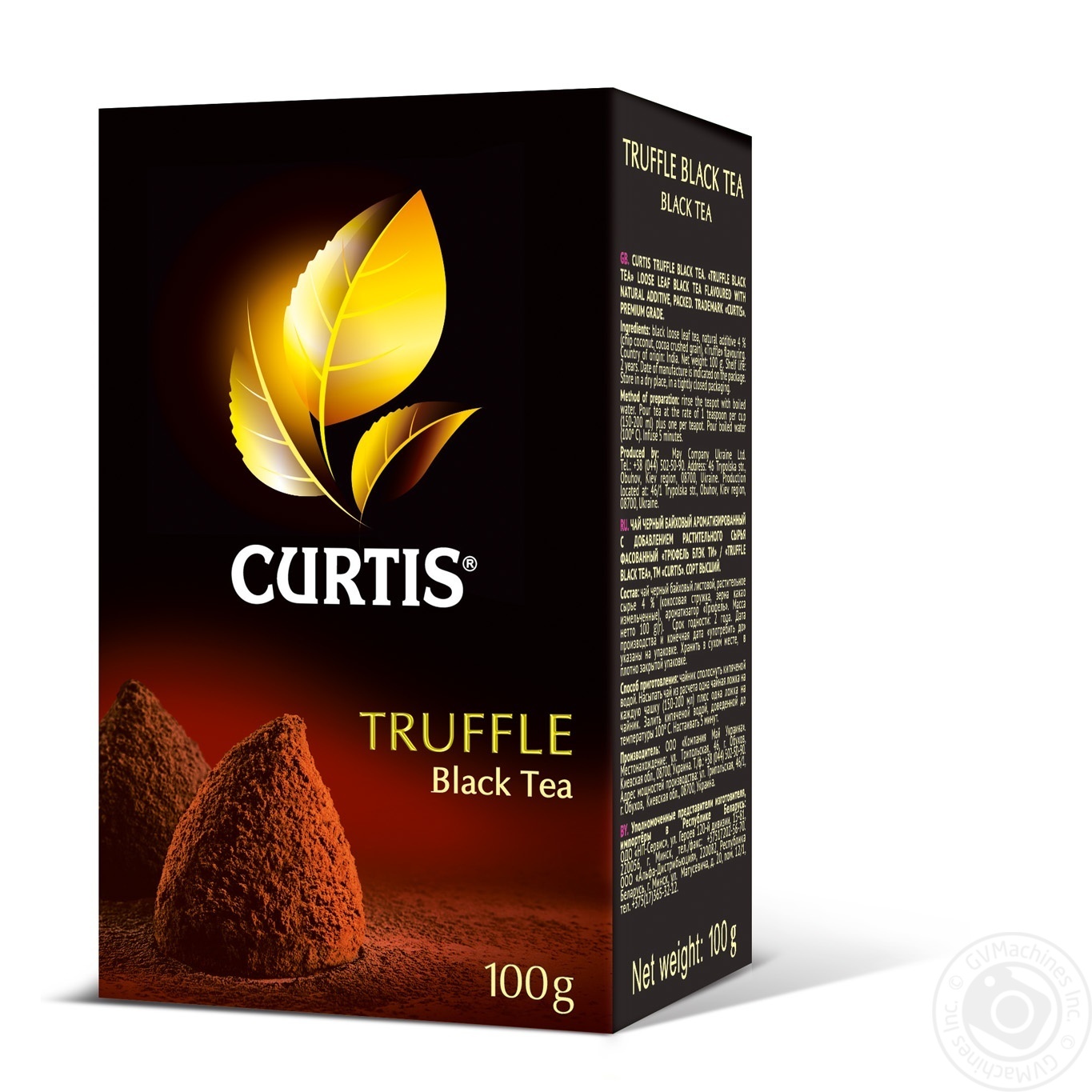 

Чай черный Curtis Truffle Black 100г