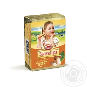 Zvenigora Original Processed Cheese With Mushrooms - buy, prices for MegaMarket - photo 1