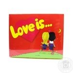 Набор шоколадный подарочный Shokopack Love is... 12*5г 60г