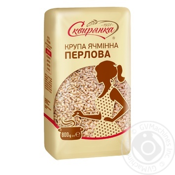 Крупа ячменная перловая Сквирянка 800г купить, цены на МегаМаркет - фото 1