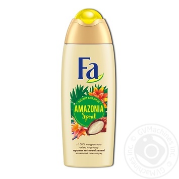 Гель для душу Fa ритми Бразилії Amazonia Spirit аромат квіткової зелені з натуральною олією мурумуру 250мл купити, ціни на МегаМаркет - фото 1