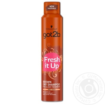 Сухий шампунь got2b Fresh it Up!  для брюнеток гарячий шоколад 200мл купити, ціни на МегаМаркет - фото 1