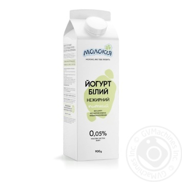 Molokiya Low-Fat White Drinkable Yogurt 0.05% 900g - buy, prices for NOVUS - photo 1