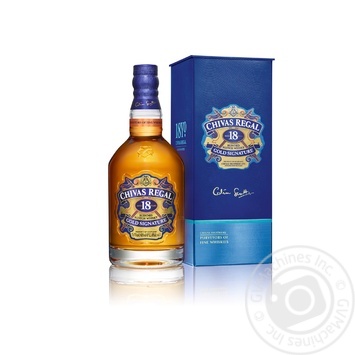 Chivas 18YO Whisky 700ml gift box - buy, prices for MegaMarket - photo 1