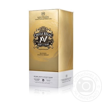 Виски Chivas Regal 15 лет в коробке 40% 700мл купить, цены на МегаМаркет - фото 1
