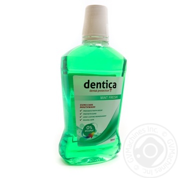 Рідина Dentica Mint Fresh для гігієни ротової порожнини 0,5л - купити, ціни на NOVUS - фото 1