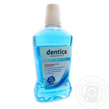 Рідина Dentica White Fresh для гігієни ротової порожнини 0,5л - купити, ціни на - фото 1