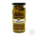 Оливки St. Michele з мигдалем 380г х12