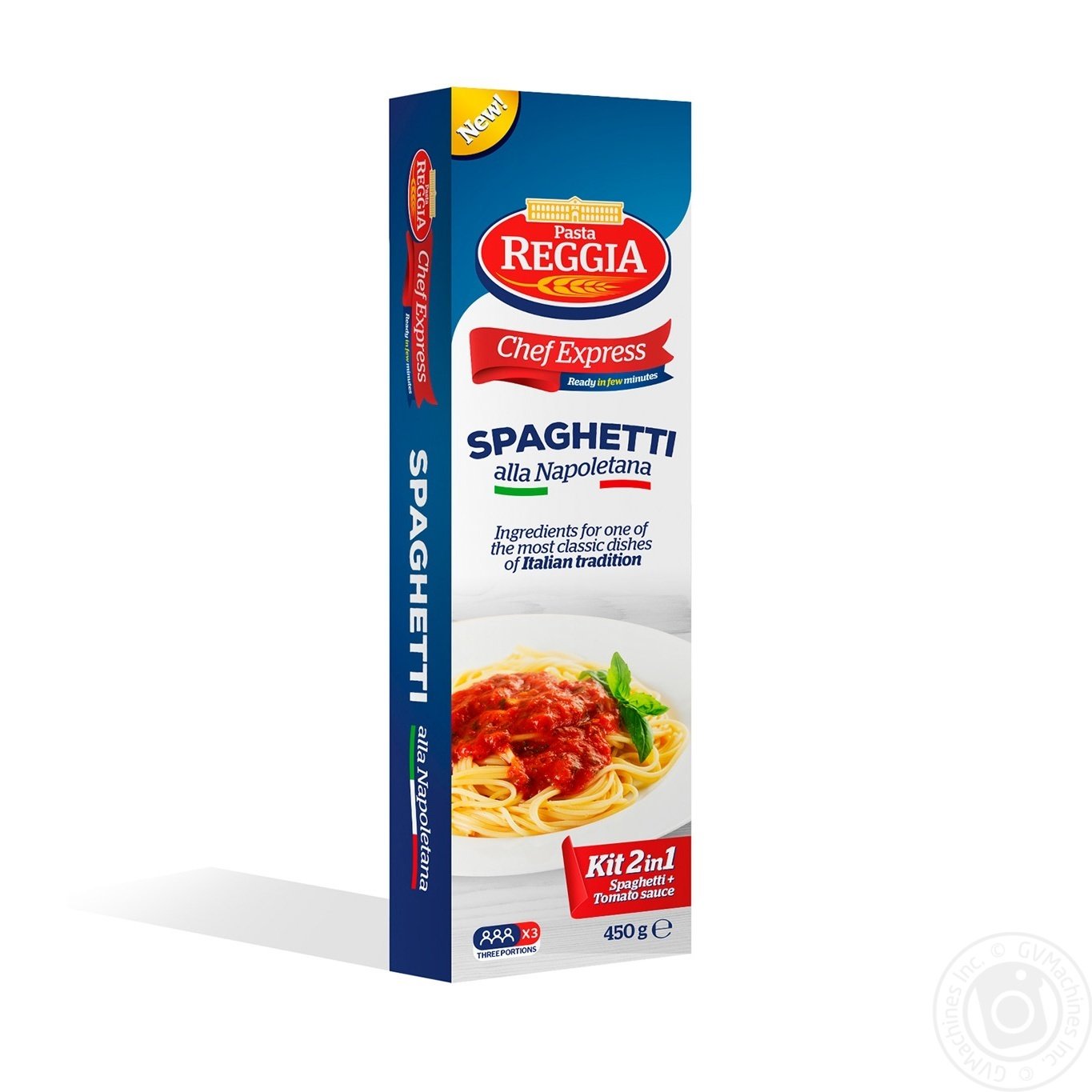 

Макаронные изделия Pasta Reggia Спагетти + Соус с базиликом 450г