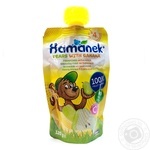 Пюре Hamanek груша с бананом 120г