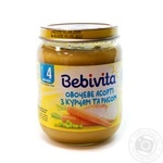 Puree Bebivita vegetable for children 125g