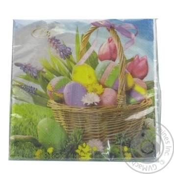 Luxy Napkins Three-Layer Table 33х33cm 15pcs - buy, prices for Auchan - photo 4