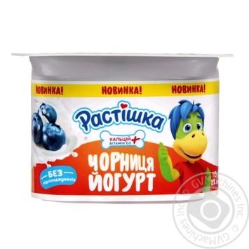 Йогурт Danone Растішка Чорниця 2% 115г купити, ціни на МегаМаркет - фото 1