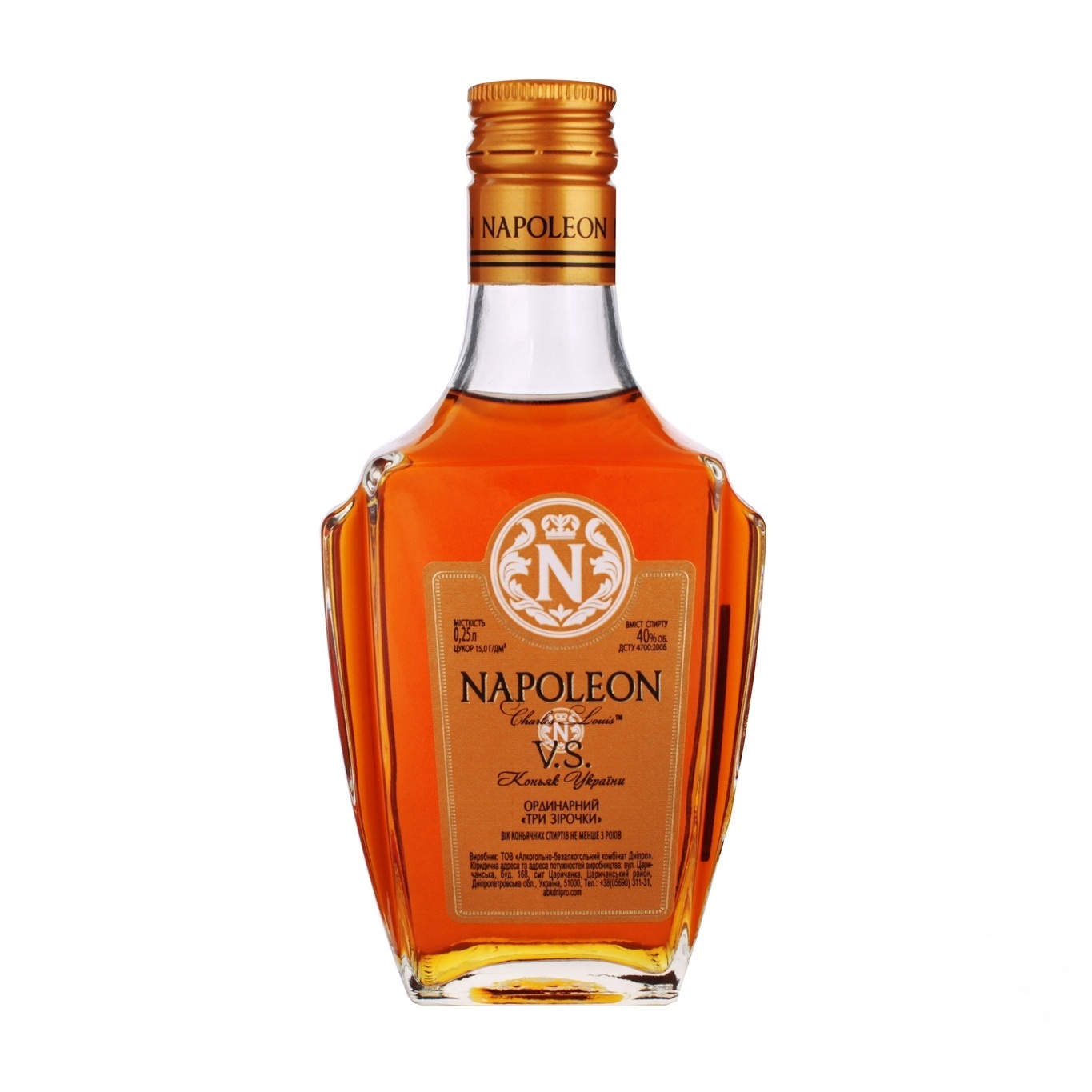 

Коньяк Napoleon V.S. 3* 40% 250мл