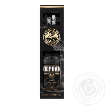 Vodka Pervak Avtorske 40% 500ml in a box Ukraine - buy, prices for MegaMarket - photo 1